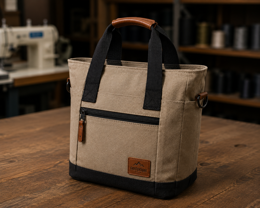 Custom cooler bag with PEVA insulated lining for retail and promotional projects